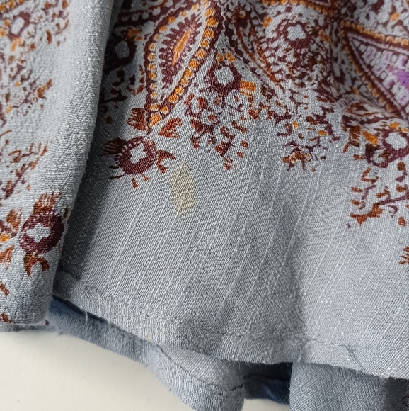 Free People Boho Smooth Talk Open Back Goth Fairy Grunge Tunic Mini Dress - Picture 10 of 13